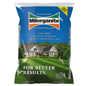 Milorganite to repel deer