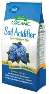 A package of soil acidifier