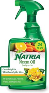 Neem oil for insect and disease control
